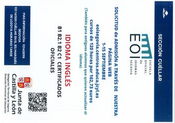 Cartel EOI 25/26